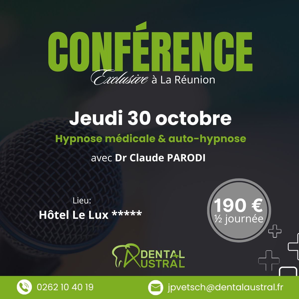 Post 2 – Dr Claude PARODI 30 octobre