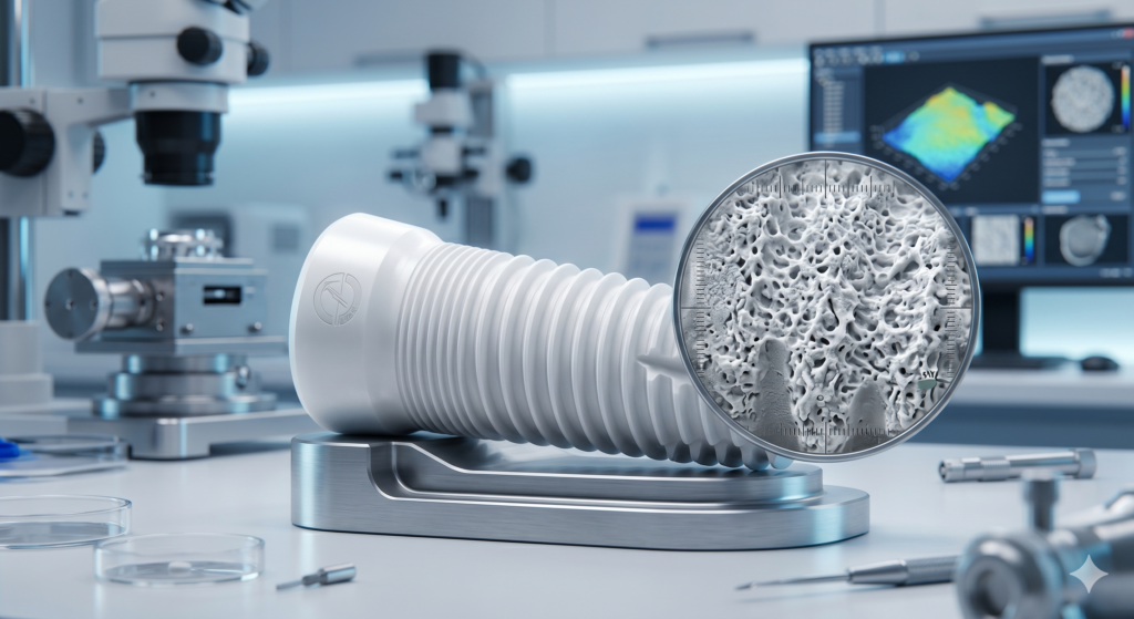Implant dentaire en zircone haute technologie 2026